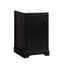 Meuble-lavabo de 20 po avec lavabo en céramique, poignée en métal noir, tablette réglable et finition peinte pour plus de confort, armoire blanche, porte à fermeture douce, étagère de rangement à deux niveaux