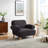 Latitude Run® Piasa Opal Oversized Armchair Set of 2 - Plush Accent Chairs, Modern Living Room Lounge Chairs with Sturdy Metal Legs, Comfortable Single-Seat Sofa for Bedroom, Apartment, Office-108258996