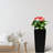 Square, Faux , Black, Flower Pot Pack, 22 - Inch High, Automatic Watering, Balcony, Courtyard Greening Patio, Yard-917463779