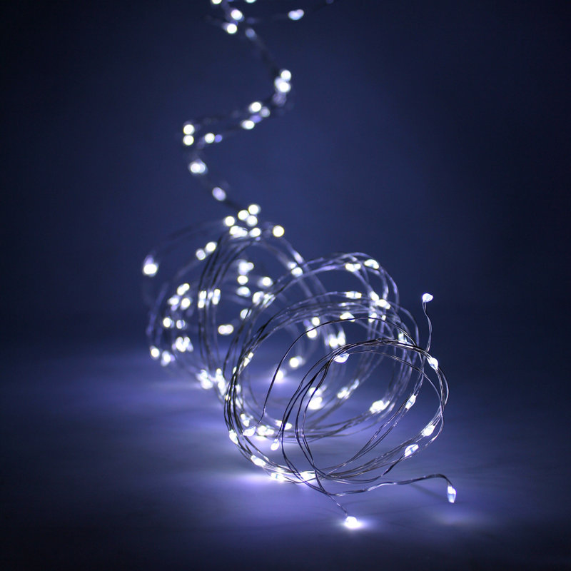 Éclairage pour chaîne 30 lumières branch tree, blanc