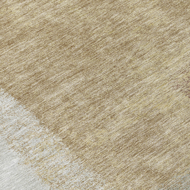 Machine Washable Indoor/Outdoor Molewski ACN2341 Abstract Rug, Rectangle 2'6" x 3'10"