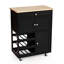 Ayoka Wood Kitchen Island