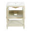 Meuble-lavabo de luxe 24 po avec comptoir en céramique 24 po-731487239