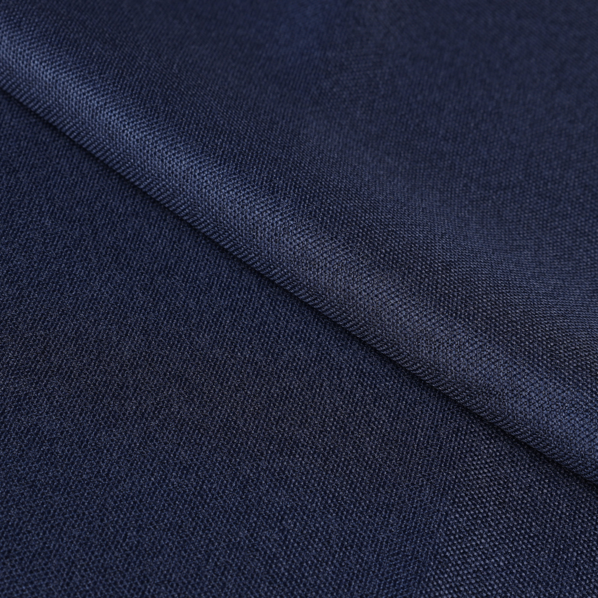 Evayah Modern Linen Inspired Classic Solid Room Darkening Curtain Panel, Navy Blue, 52" W x 108" L