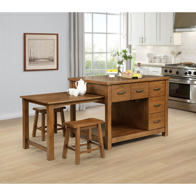 Aamina 3-piece Kitchen Island