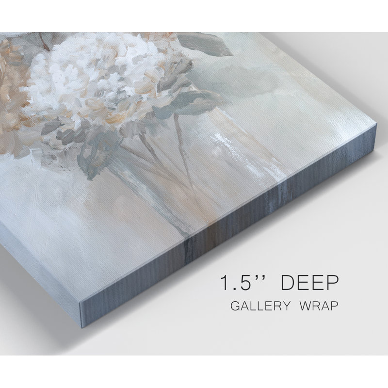 «Blush Bouquet» par Nan - reproduction d'art sur toile tendue, H 48 po x l 36 po x P 1 po