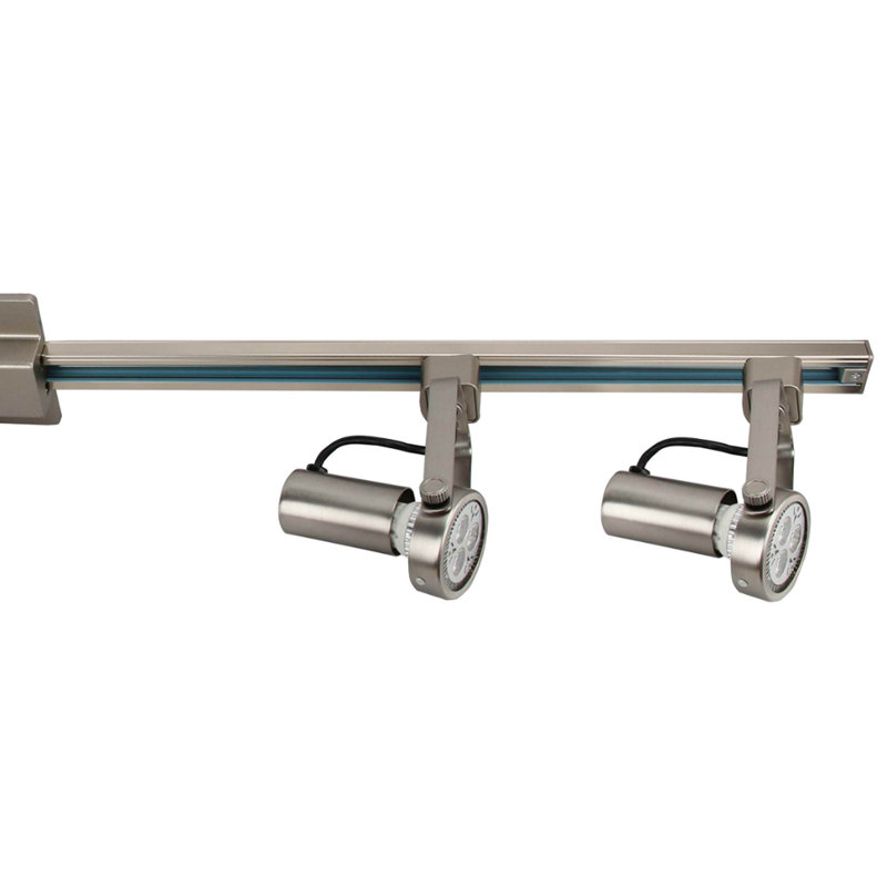 48.25'' 4 -Light Track Track Kit with Dimmable and Adjustable Head