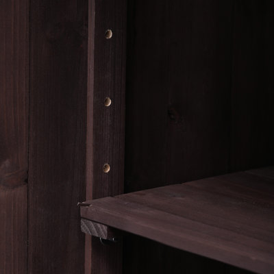 Îlot de cuisine pour chariot à roulettes extérieur, armoire de rangement en bois massif avec comptoir en acier inoxydable, tablette surélevée, support de rangement interne, support à épices