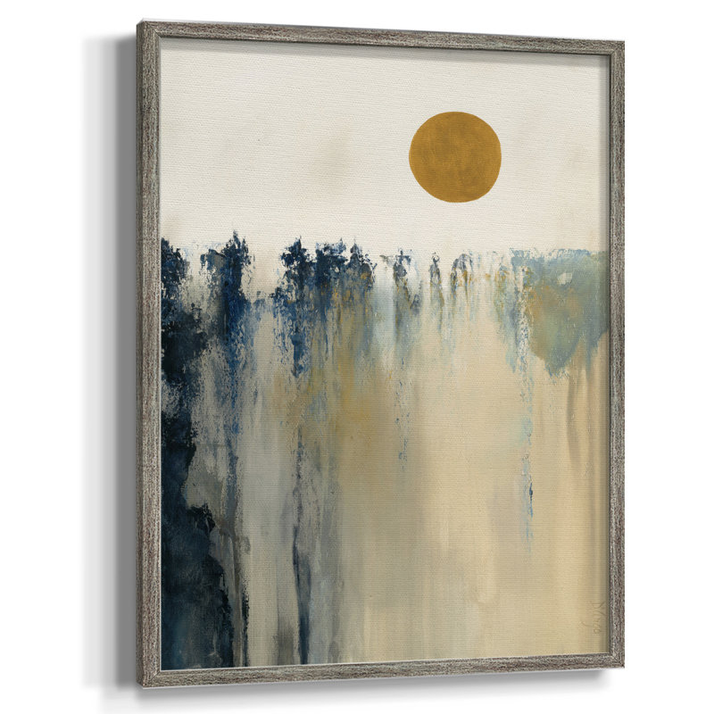 Équilibre, reproduction encadrée - bois massif, H 30 po x l 24 po