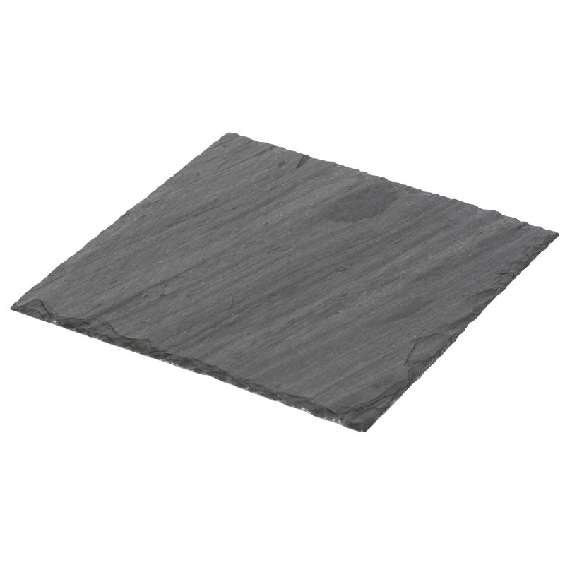 J.K. Adams Slate Cheese Board, 0.75" H x 12" W x 12" D