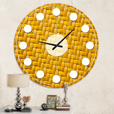 Horloge murale moderne Mid-Century