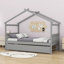 Lit en bois avec couchette-732680304