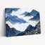 Ensemble de 1 tableau sur toile représentant un nuage de montagne-129066108-129066106