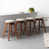 Antique Coffee/Natural Wheat Polyester selected