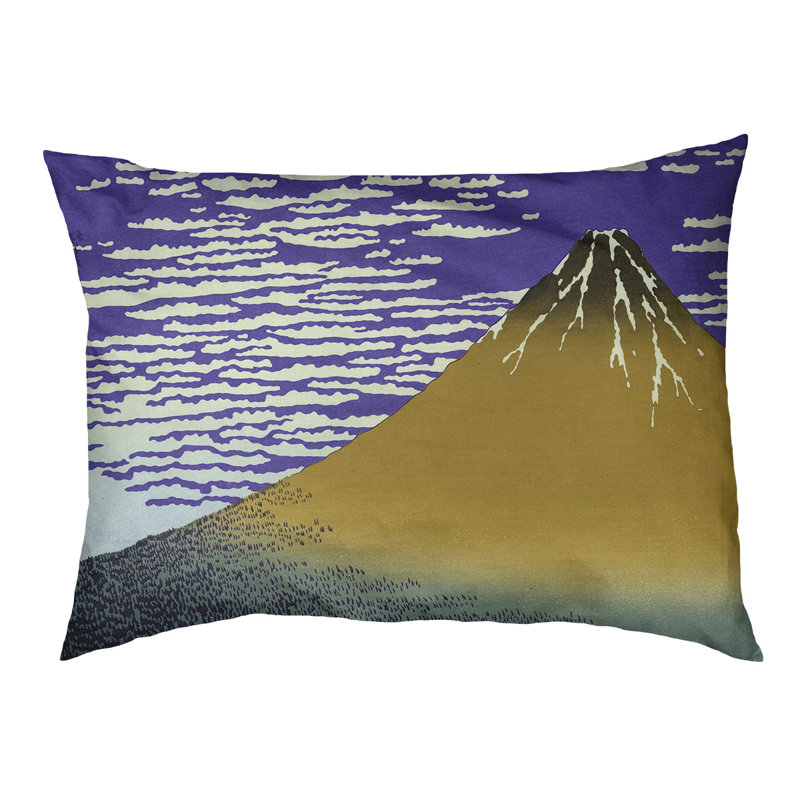 Coussin pour chien d'intérieur / extérieur Burkart, Petit (l 29,5 po x P 19,5 po x H 9,5 po), Bleu/jaune