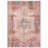 Griffey Vintage Boho Machine Washable Red/Blue Non-Slip Backing Area Rug-784186101