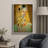 Famous Artwork "The Kiss by Gustav Klimt - Extra Large Framed Canvas Giclee Painting Print Wall Art"-93101859-119402585-56430701