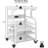23.6 x 19.7 x 29.5 inches Large Printer Stand Printer Desk with Adjustable Storage Shelf on Wheels-105896617