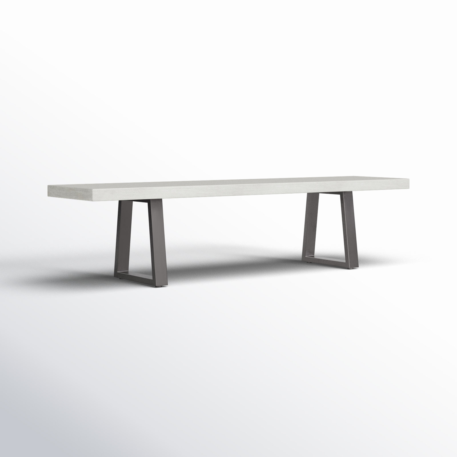 72.75'' Iron Outdoor Bench