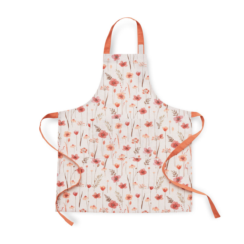 Harvest Flowers Pure Cotton Apron