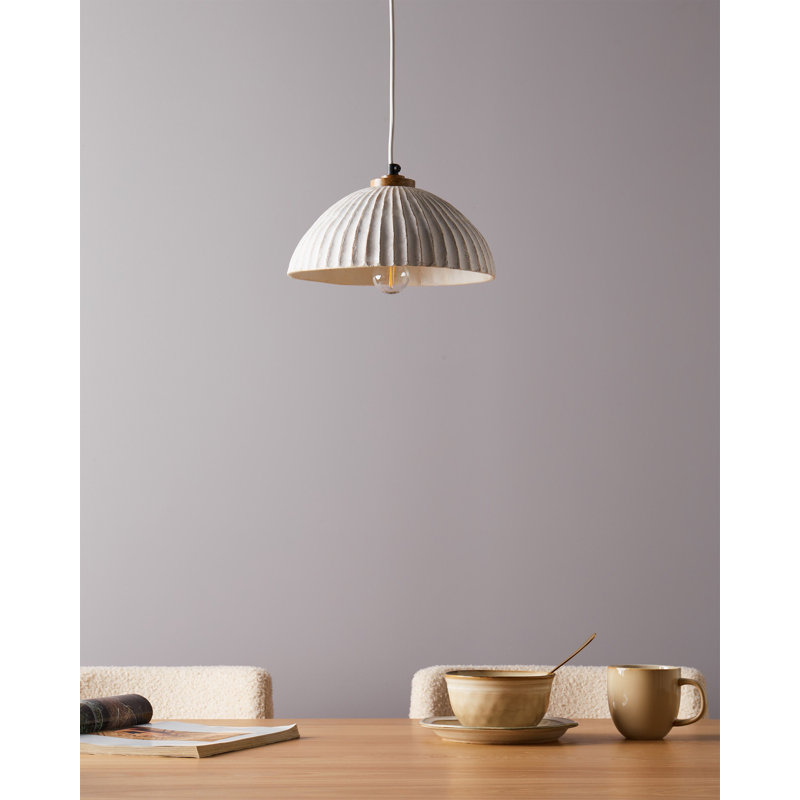 COTTICA 1 - Light Natural Bowl Pendant