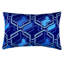 Linked Midnight Lumbar Indoor/Outdoor Pillow Cover & Insert