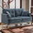 Nathaneil Fabric 56.8'' Reception Loveseat-307033624