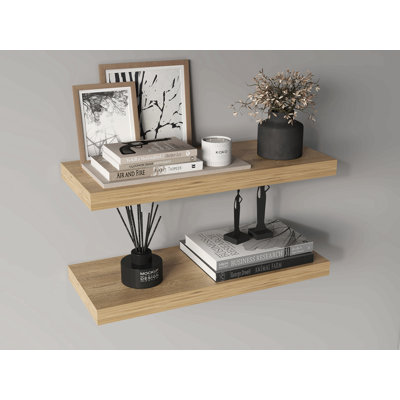 Double Floating Shelf Dallas, Living Room