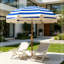 Parasol d'extérieur, parapluie de pique-nique portable, parapluie compact, parasol de plage léger (seulement 1 parasol)