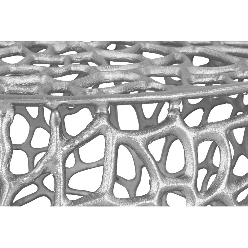  Table basse Priya, Argent