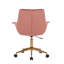 Chaise de travail en velours Garrow-1218215328