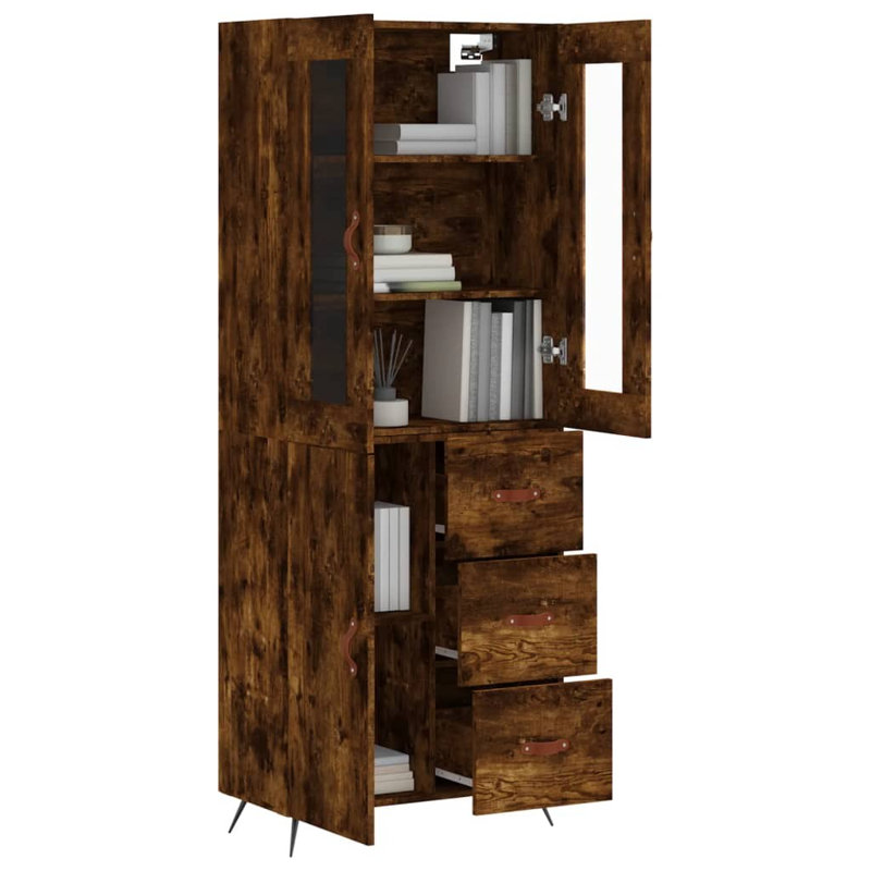 Iesha 69.5cm Sideboard, Smoked Oak