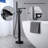 1 Handle Floor Waterfall Faucet-73468214