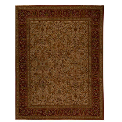 Hand Knotted Wool Oriental Area Rug