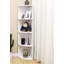 Galaviz 129.5 cm H x 30 cm W Corner Bookcase-82183000