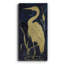 «Egret on Indigo II», reproduction d'art sur toile tendue-1646091200