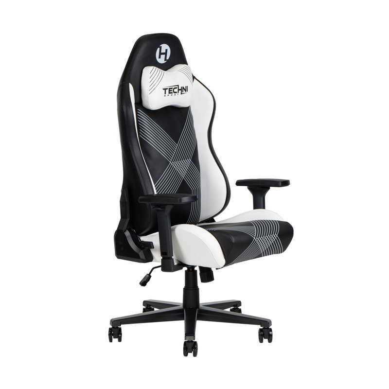 Fauteuil de jeu Sport Edge RTA-68C-WHT, Noir