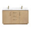 Meuble-lavabo double 60 po Cloverfield-93496140-93496141