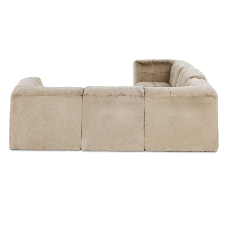 Miles Sectional, Symmetrical, 28.5" H x 125.75" W x 125.75" D