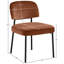 Chaise rembourrée en tissu performance velours Zarelle-333222565