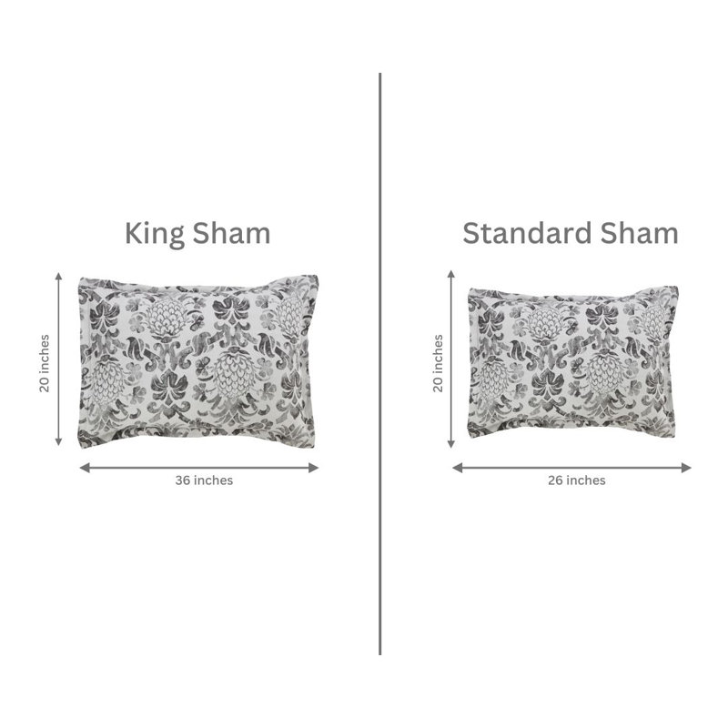 Taie décorative abstraite en mélange de lin avec fermeture à enveloppe Abai, Standard