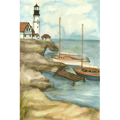 " Shoreline Dock I " by Jennifer Goldberger