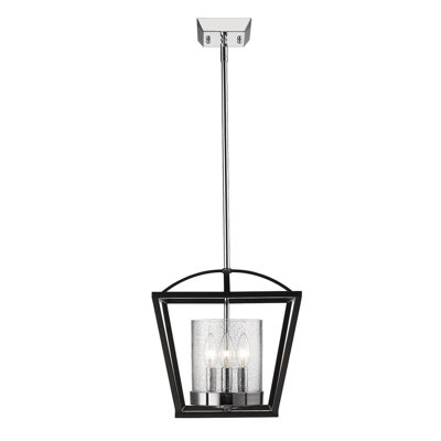 Skegness 3 - Light Dimmable Lantern Geometric Chandelier