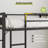Twin Over Twin Bunk Bed, Heavy Duty Metal Bed With Ladder and Full-length Guardrail, Under-bed Storage Space, No Box Spring Needed, Noise Free-1114976461