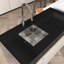 Évier de cuisine 18 po x 18 po - Acier inoxydable encastrable avec fonction de réduction du bruit et grille de fond de condensation optimale
