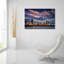 «Boston at Dusk» par Rick Berk, art mural en verre acrylique-85832364