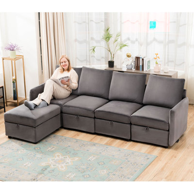Upholstered 96'' Sofa