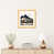 Beige Wood Framed Paper est en rupture de stock