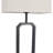 2 Piece, 21'' Black Table Lamp Set with Square Linen Shade
