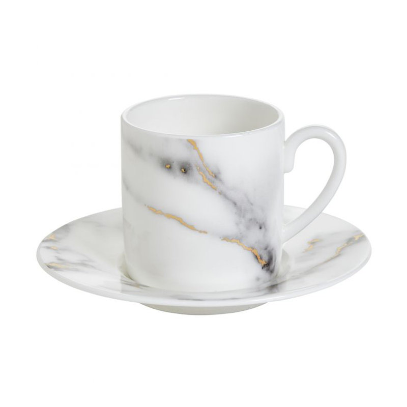 Tasse à espresso et soucoupe